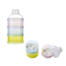 Baby food box layer plastic milk container milk powder dispenser